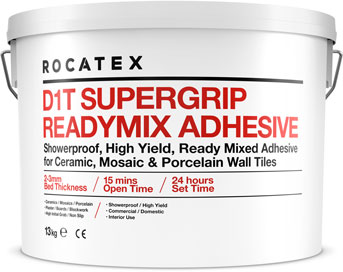 ROCATEX D1T Supergrip Readymix Adhesive